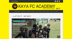 Desktop Screenshot of kayafcacademy.com